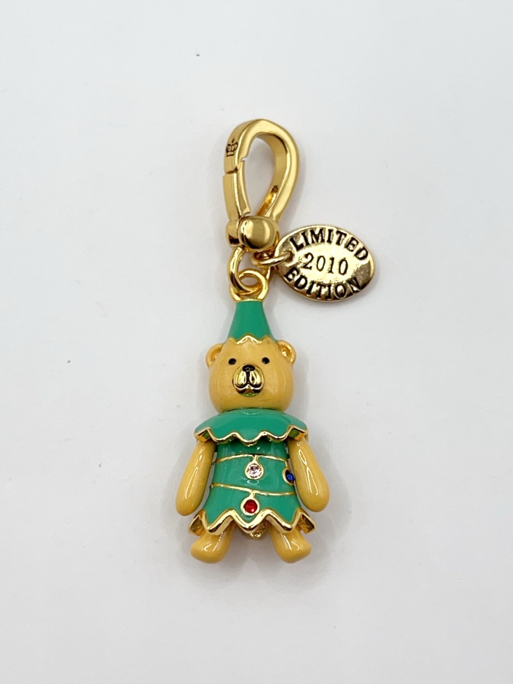Juicy Couture Christmas tree bear charm